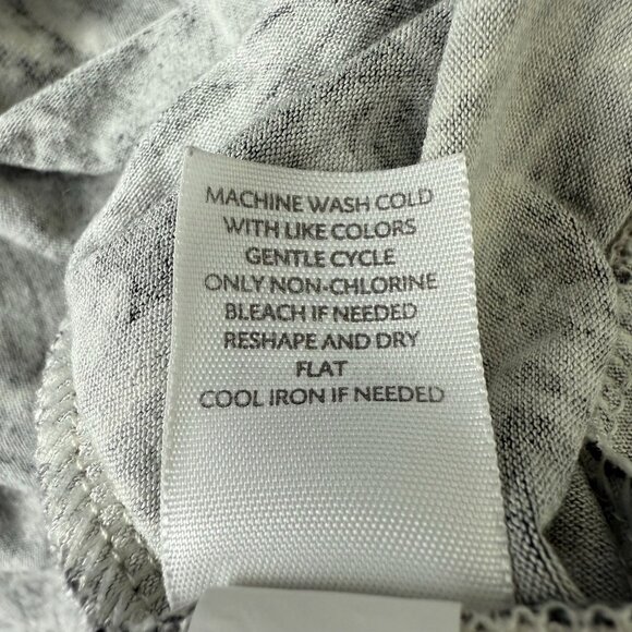 J. Jill Wearever Collection Paisley Floral Top Large Stretch Tunic 3/4 Sleeves - Picture 11 of 11